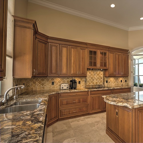 Full Kitchen Granite Counter Tops