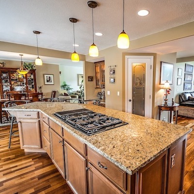 Granite Kitchen Island